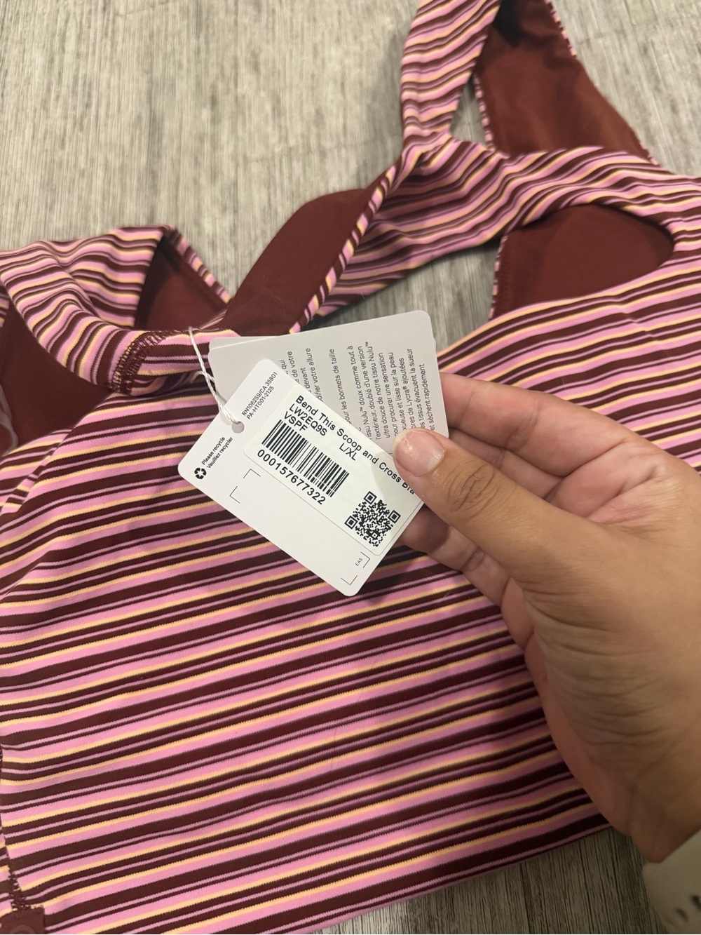 Lululemon NWT Bend This Scoop and Cross Bra
Light Support, A-C Cups - Picture 7 of 7